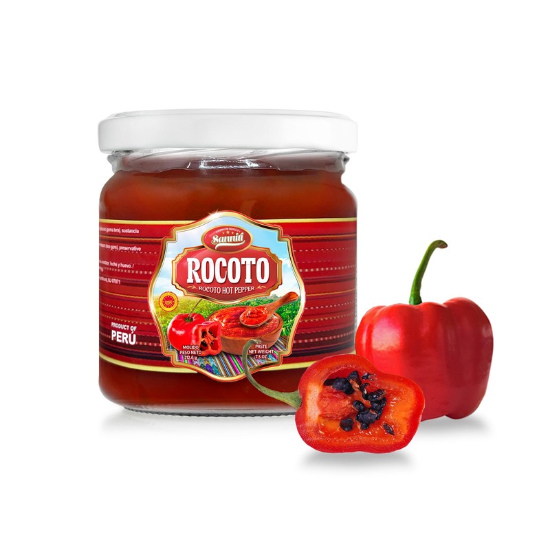 Sanniti Peruvian Hot Pepper Spread | DOP Molido Paste Imported
