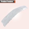 labwork Plastic Front Bumper Lower Valance Skid Plate Chrome without