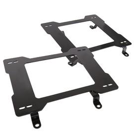 Spec-D Tuning Racing Seats Mounting Brackets Rail Track Pair Compatible with 1979-1998 Ford Mustang