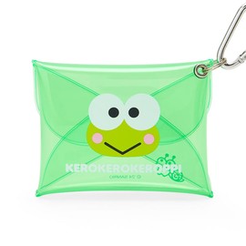 Sanrio 147150 Kerokerokeroppi Mini Clear Case, Functional Case, KEROKEROKEROPPI 3.1 x 3.9 x 0.6 inches (8 x 10 x 1.5 cm), Character