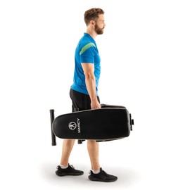 Marcy Assembly Free 8 Positions Adjustable Utility Weight Bench for Upright, Incline, Decline, and Flat Exercises, Foldable, Assembled SB-7485