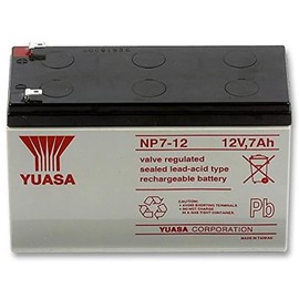 Yuasa Genesis NP7-12 12V/7Ah SLA Battery with F2 Terminal