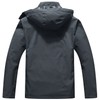 OTU Men's Lightweight Waterproof Hooded Rain Jacket Outdoor Raincoat Shell