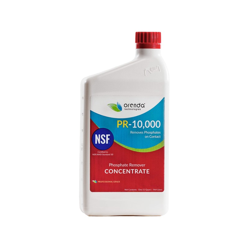 Orenda Technologies PR-10000, Phosphate Remover Concentrate, for Pools, 1 Quart