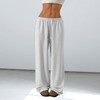 Djeanxa Low Rise Sweatpants for Women Y2K Straight Wide Leg
