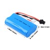 2 pcs 7.4V 1500Mah 15C SM2P Plug li-on Battery for