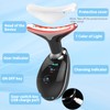 Face and Neck Massager T𝗈𝗈I, 7 C𝗈I𝗈r Facial Massager for