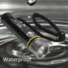 Waterproof Flashlight Night Diving Light Torch 100m Underwater Lighting Lamp