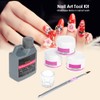 Nail Art Tools DIY Kit Professional Nail Acrylic Liquid 3pcs