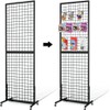 NectaCol Grid Wall Panels, 2 Packs 2'x 6' Gridwall Panels