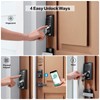 Keylynx 4-in-1 Smart Door Lock with APP Control, Fingerprint Door