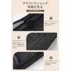 Mesh Pouch, Cosmetics Pouch, 4 Pieces, Black/Gray, M, S, Makeup