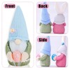 Bogoro Easter Gnome Easter Small Gnome Figures Pack of 2
