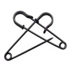 15Pcs Large Safety Pins, 3‘’ Heavy Duty Steel Safety Pins