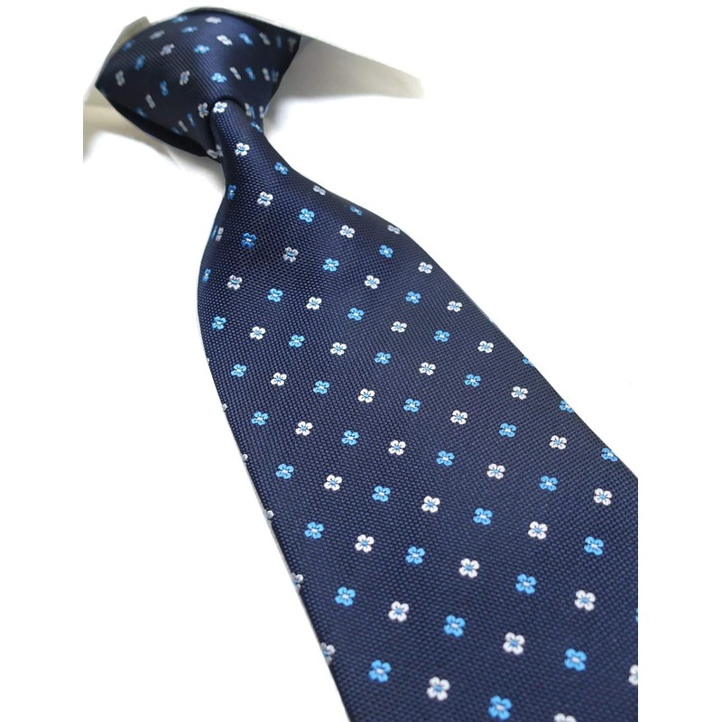 Towergem Men's Necktie Woven Jacquard XL Necktie, 63.0 inches (160