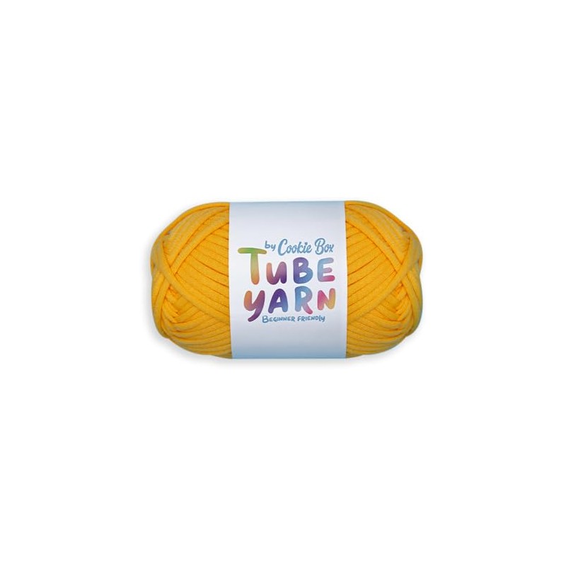 Cookie Box Yarn for Crocheting - 65g - Yellow