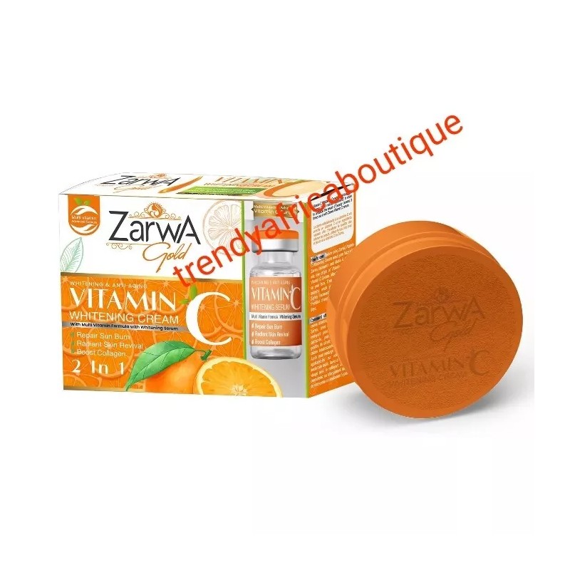 Zarwa Vitamin C Whitening & Anti-aging Face Cream. 2in1 Formula