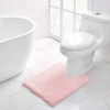 Walensee Bathroom Rug 2 Pieces Set Non Slip Bath Mat