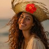 Cuffbow 4 Pcs Hawaii Straw Hat Pava Hat Puerto Rico