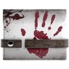 Walking Dead Dont Open Strap Buttoned Grey ID & Card