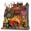 Lemax Creepy Pumpkin Patch, Battery-Operated(4.5V), Facades, #45210
