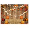 YYNXSY Fall Thanksgiving Photo Backdrop Autumn Retro Board Backdrops Wooden
