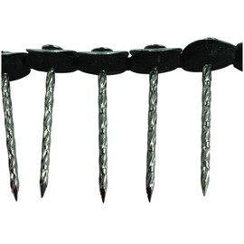 Daido Hunt 10176000 Stainless Steel Connected Umbrella Nail Power Screw, 12x75, 10 Rows