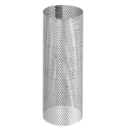 PATIKIL 2.4 Inch Stove Pipe Spark Arrestor Screen, 1Pcs 304 Stainless Steel Filter Chimney Flue 0.06 Inch Hole for Camping Tent Stove Accessories Vent Exhaust, 7.09 Inch Length
