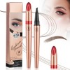 LOPHE Eyebrow Pencil, 3D Liquid Eyebrow Pen, Hair Drawing, Waterproof,