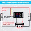 2-Pack 0.28 Inch LED Digital Voltmeter Ammeter: DC 0-100V 50A