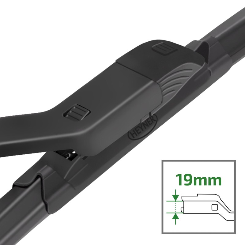 HEYNER® Windscreen Wiper Set Suitable for Volvo EX30 (06.2023-10.2024) Hybrid