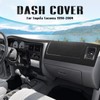 FIILINES Dash Cover for 1998-2004 Toyota Tacoma, Dashboard Mat Accessories