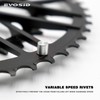 EVOSID Double Speed Road Bike Direct Mount Chainring 48-32T/46-30T, Bike