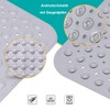Shower Mat, Shower Mat, Non-Slip Mat, 48 x 48 cm,