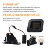 DERMOKA LED License Plate Lights Tag Lamps For 2003-2018 Dodge