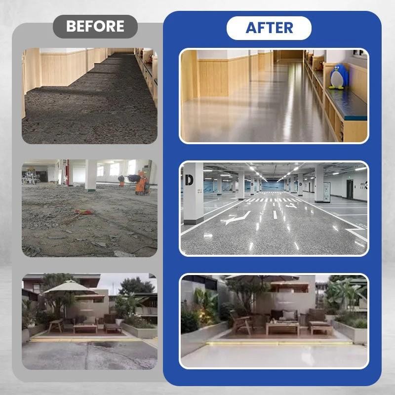 New Year's Hot Selling High Gloss Marble Effect Epoxy Floor