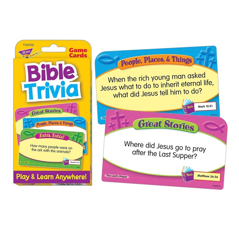TREND enterprises, Inc. Bible Trivia Challenge Cards