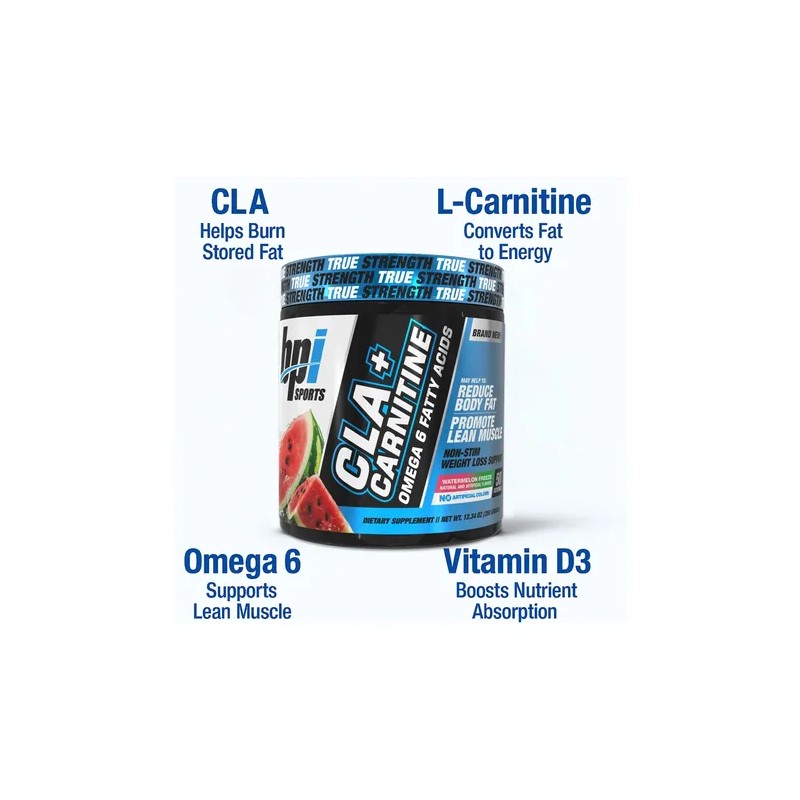 Bpi Clacarnitine - Cla Y L-carnitina, Sabor Sandía