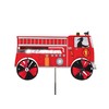 In the Breeze 2509 Fire Truck Ground Spinner-Garden Decoration
