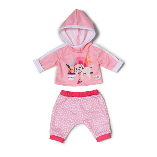 BABY born Jogging Suit - With Hoodie Including Dog Print