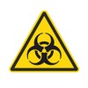 Warning Sign W009 – Warning of Biohazard – Foil Sticker