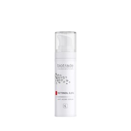 Retinol 0.5% Anti-Ageing Serum for All Skin Types, Face Serum to Reduce Acne Scars & Hyperpigmentation as well as Stimulate Collagen Synthesis, Firmness & Elasticity, 30 ml