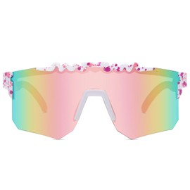 isoulblink Two Sizes Polarized Sunglasses Cycling UV400 For Adults Youth Boys Girls Kids Men Women Outdoor Baseball Glasses - RY3