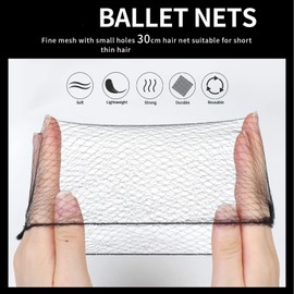 40PCS Hair Nets Bun and 20PCS U Shaped Hair Pins Set,Invisible Hair Nets and U shaped pins Se/t,Ha/ir Bun Net S/et for Women,Blonde Me/sh H/air N/ets and U shaped Bobby Pins