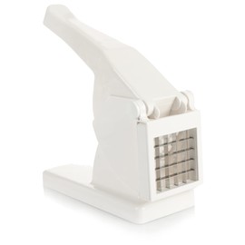 com-four® Potato Cutter - Plastic Chip Cutter - Chip Press - French Fries Cutting Device - Frit Press - Vegetable Cutter (1 x Chip Cutter)