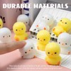 10pcs Mini Taba Squishies Squichy Duck Toy Party Favors for