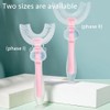 2 Pcs Kids U Shaped Toothbrush 360° Oral Teeth Cleaning