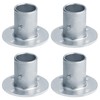 Fanmao 4 Pcs 1-3/8" Chain Link Fence Post Floor Flanges,
