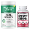 Physician's Choice Tummy Comfort Bundle – Digestive Enzymes + Fiber