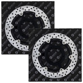 NICHE Front Brake Rotor Set for Honda CB900F VTX1800R VTX1800C VTX1800S CBR600F4 Motorcycle